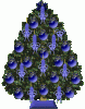 +christmas+tree+blue+ clipart