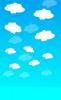 +clouds+blue+sky+panel+ clipart