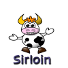 +cow+named+sirloin+ clipart