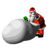 +dance+santa+animation+sack+white+ clipart