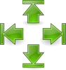 +green+arrows+set+buttons+icon+ clipart