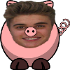 +justin+bieber+head+celebrity+comic+pipnk+pig+ clipart