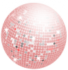 +pink+disco+ball+dance+party+ clipart