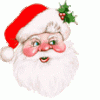 +santa+head+christmas+beard+ clipart
