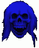 +blue+skull+monster+animation+head+ clipart