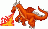 +dragon+animation+fire+monster+ clipart