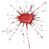 +red+blood+splatter+ clipart