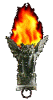 +torch+fire+stake+animation+ clipart