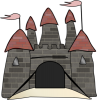 +icon+castle+ clipart