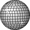 +icon+disco+ball+ clipart