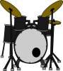 +icon+drums+ clipart