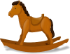 +icon+rocking+horse+ clipart