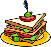 +icon+sandwich+ clipart