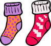 +icon+socks+ clipart