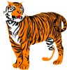 +icon+tiger+ clipart