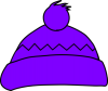 +purple+winter+hat+ clipart