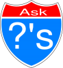 +ask+questions+interstate+sign+ clipart