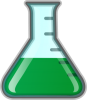 +beaker+test+tube+science+green+ clipart