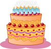 +birthday+cake+sweet+ clipart