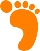 +foot+oranges+ clipart