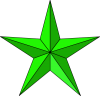 +green+star+ clipart