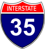 +i+35+sign+interstate+ clipart