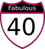 +i+40+fabulous+interstate+sign+ clipart