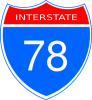 +interstate+78+ clipart