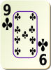 +playing+card+9+ clipart