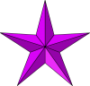 +purple+star+ clipart