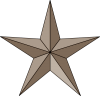 +sepia+star+ clipart