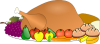 +thanksgiving+turkey+dinner+food+ clipart
