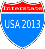 +usa+2013+interstate+street+sign+ clipart