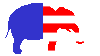 +animal+republican+elephant++ clipart