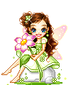 +nymph+fairy+fairy+with+a+flower+s+ clipart