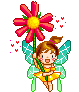 +nymph+fairy+with+a+red+flower+s+ clipart
