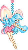 +nymph+fairy+with+blue+hair+s+ clipart