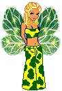 +nymph+green+fairy++ clipart