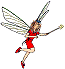 +nymph+red+fairy+s+ clipart