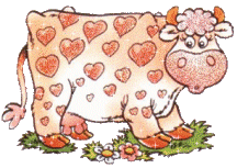 +farm+animal+orange+cow++ clipart