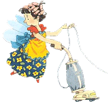 +female+woman+fairy+hoovering+s+ clipart