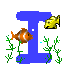 +fish+animal+letter+i+ clipart
