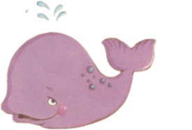 +fish+animal+pink+whale+ clipart