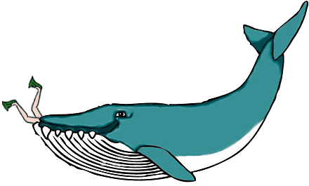 +fish+animal+whale+with+scuba+diver+in+its+mouth+s+ clipart