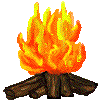 +hot+fire+log+fire+s+ clipart