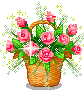 +flower+blossom+basket+of+flowers++ clipart