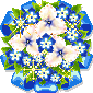 +flower+blossom+blue++ clipart