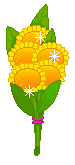 +flower+blossom+bunch+of+cunflowers++ clipart