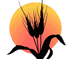 +flower+blossom+corn+and+sunset++ clipart