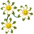 +flower+blossom+daisies+with+faces++ clipart